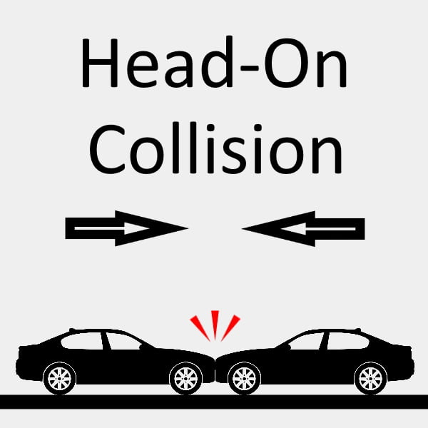 head on car accidents