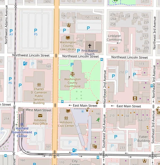 Washington County Circuit Court Map