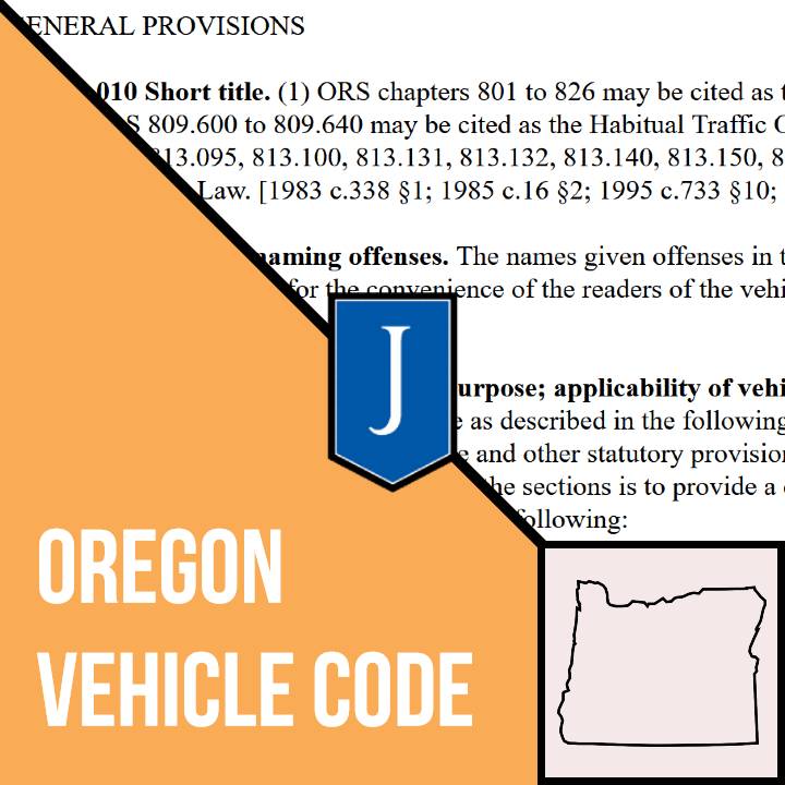 Oregon Vehicle Code