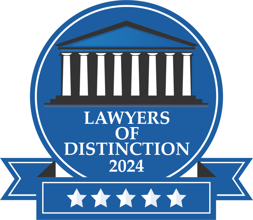 Car Accident Lawyer Distinction 2024